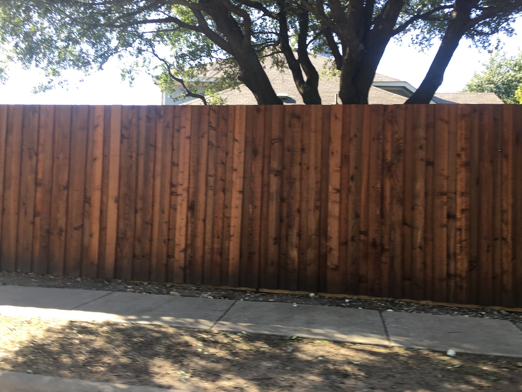 8' cedar fence boards